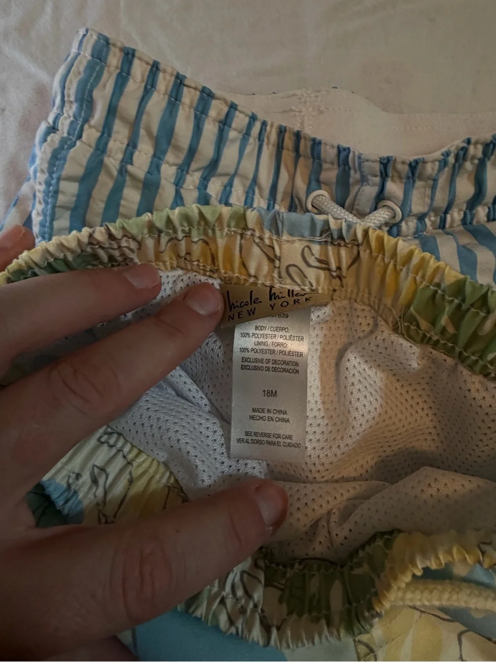 Infant Swim Trunks Bundle – Size 18 Months